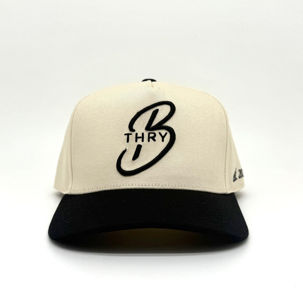 THRY Oreo hat black and white product detail