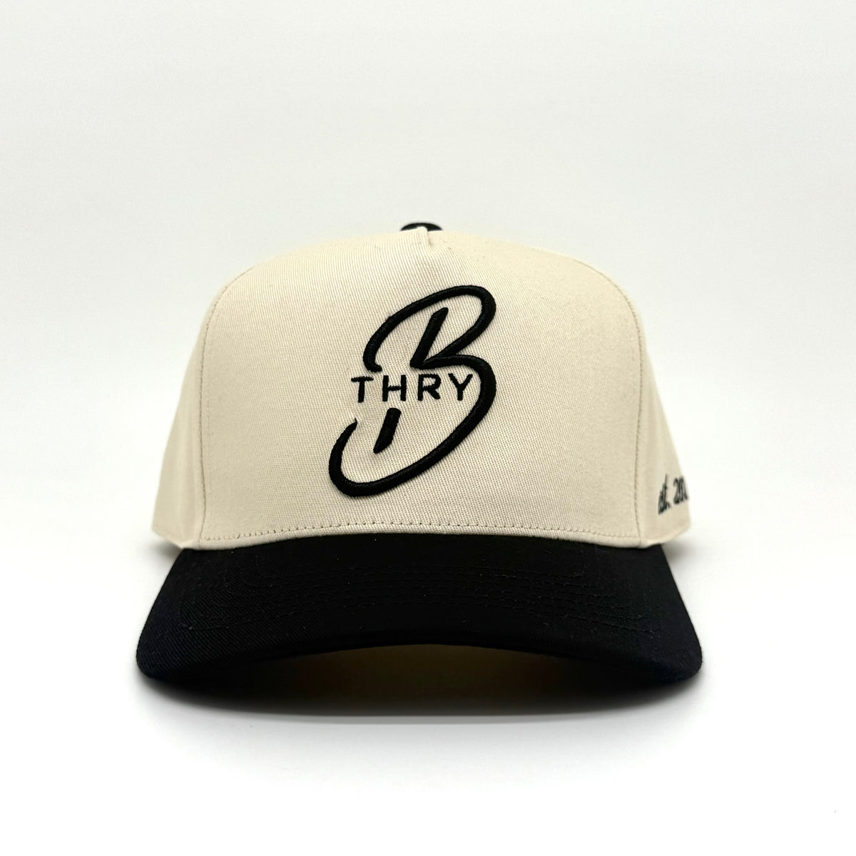 THRY Oreo hat black and white product detail
