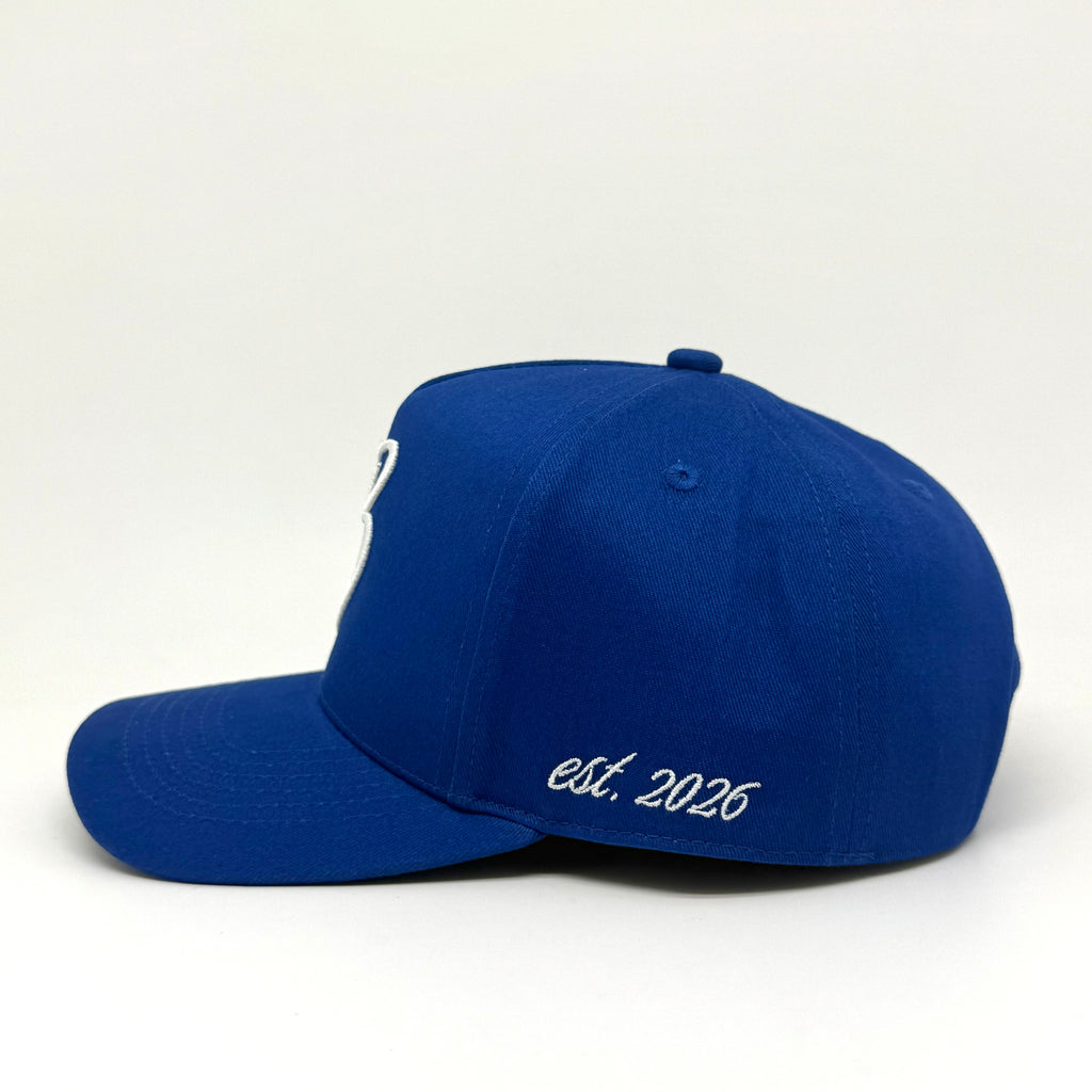 Blue THRY hat product detail